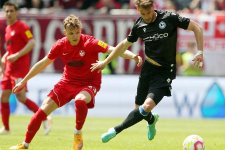 Bielefeld punktet dreifach auf dem Betzenberg