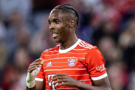 Mathys Tel (ab 70.) - Note: 2,0 - Lief noch mehrfach mit Tempo in die Box ein. Vollendete nach Musiala-Steilpass abgeklärt zum 5:0 (80.).