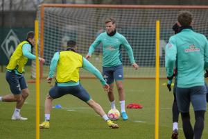 Füllkrug absolviert wieder Teile des Teamtrainings