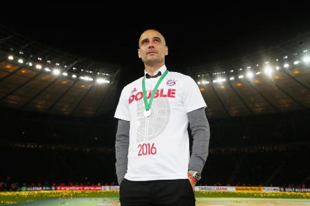 Platz 1: Pep Guardiola | 2,52 Punkte pro Spiel - 102 Spiele | 257 Punkte | (2013 - 2016)