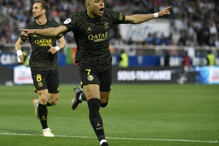 Dank Doppelpacker Mbappe - PSG praktisch Meister