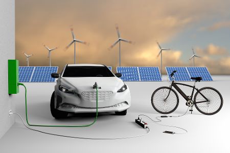 E-Autos Windkraft
