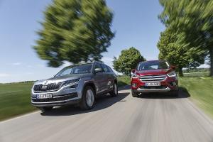 Ford Kuga Skoda Kodiaq Gebrauchtwagenvergleich 2023