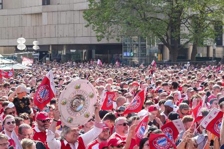 Bayern feiern Meister-