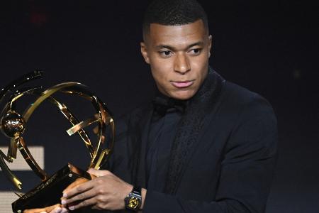 Ligue 1: Mbappe zum vierten Mal in Folge Spieler des Jahres