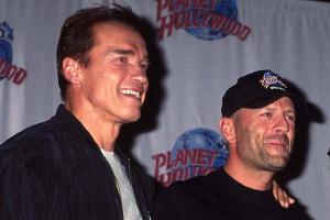 "Großartiger Star": Arnold Schwarzenegger schwärmt über Bruce Willis