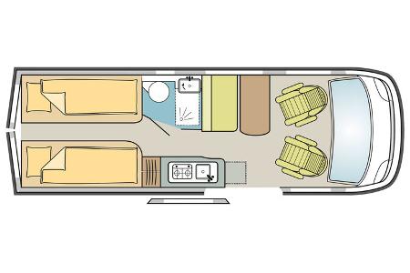 Campingbusse mit Bad 