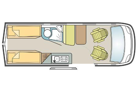 Campingbusse mit Bad 