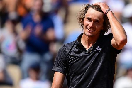 Zurück auf dem Unglückscourt: Zverev auf dem Chatrier