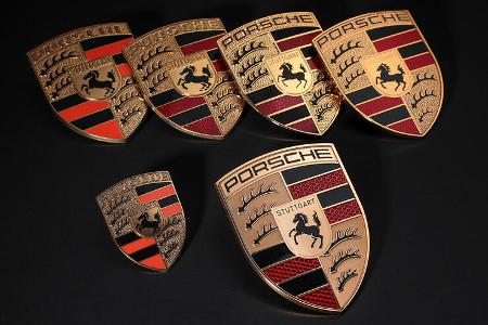 Neues Porsche Wappen Logo Emblem 2023