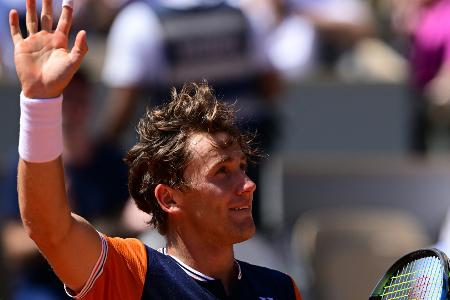 Ruud folgt Djokovic und Alcaraz in Runde drei