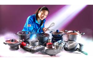 Camping-Topfsets Kochen