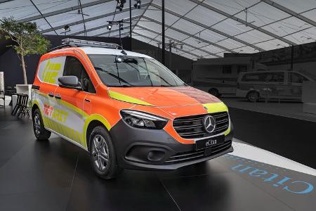 Wenn jede Sekunde zählt: Mercedes-Benz auf der RETTmobil 2023 When every second counts: Mercedes-Benz at RETTmobil 2023