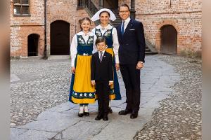 Kronprinzessin Victoria strahlt zum Nationalfeiertag mit ihrer Familie