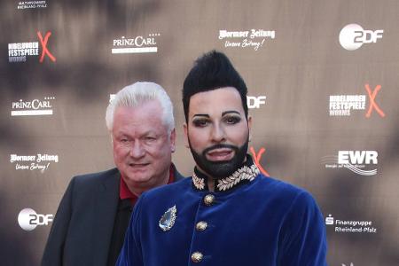 Harald Glööckler und Dieter Schroth