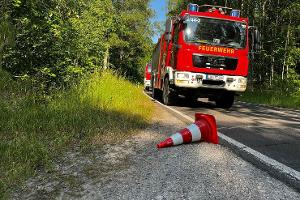 Feuerwehr Signal-Kegel