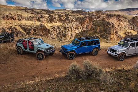 2025 Jeep Wrangler Facelift Lineup