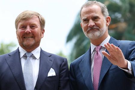 Könige unter sich: Willem-Alexander besucht Felipe VI. in Madrid