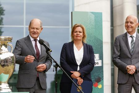 Scholz startet Countdown: EM ein 