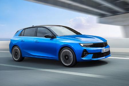 Opel Astra Electric Seitenansicht