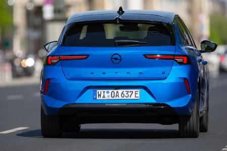Opel Astra Electric Heckansicht