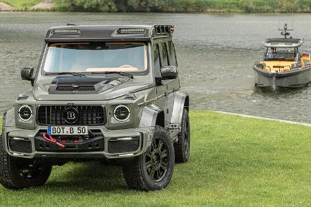 Brabus 800 4x4 hoch 2 Stealth Green auf Basis Mercedes-AMG G 63 4x4 hoch 2