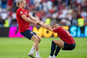 EM-Quali: Norwegen verliert trotz Haaland-Tor