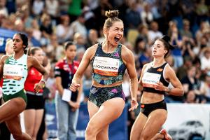 Lückenkemper bei Windstille in 11,04, auch Mihambo siegt