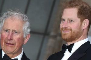 Zum Vatertag zeigt König Charles ein Bild mit Prinz Harry