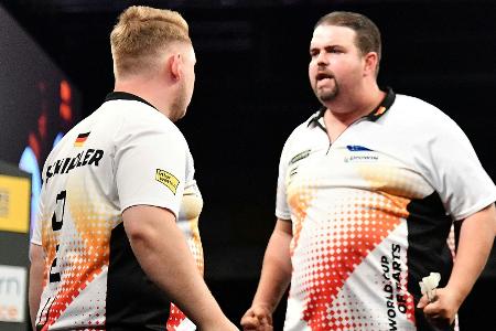 Darts: Clemens und Schindler verpassen Finale der Team-WM