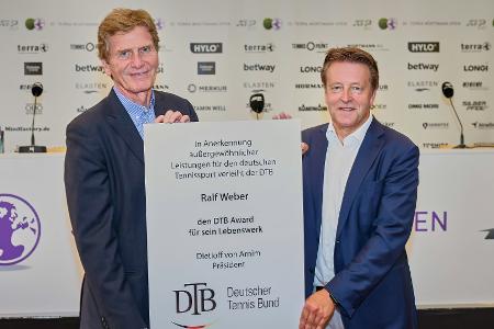 Halle-Turnierdirektor Weber für Lebenswerk ausgezeichnet