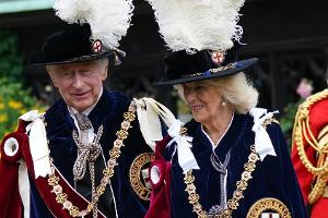 König Charles III. nimmt erstmals als Monarch am Garter Day teil