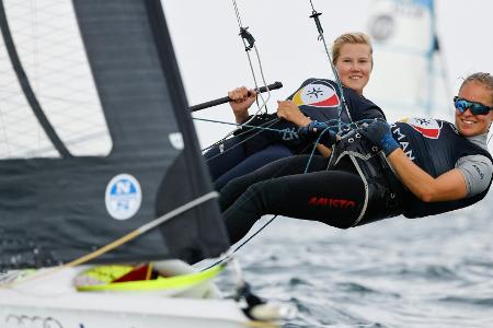 Kieler Woche: Drei deutsche Spitzenreiter in Olympia-Klassen