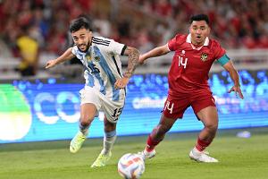 Ohne Messi: Argentinien siegt im Test in Indonesien
