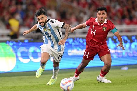 Ohne Messi: Argentinien siegt im Test in Indonesien