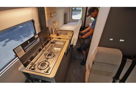 Küchenzeile, Gaskocher