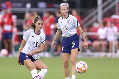Rapinoe und Morgan führen WM-Aufgebot der US-Frauen an
