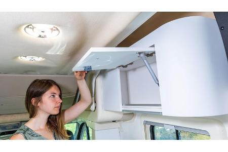 Dachstauschränke, Küche