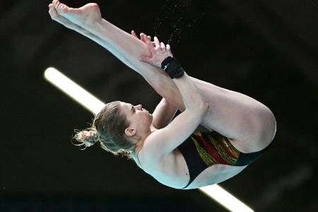 Wasserspringen: Christina Wassen gewinnt EM-Silber vom Turm