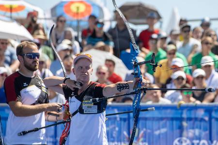 Europaspiele: Bogenschützen gewinnen Bronze im Mixed
