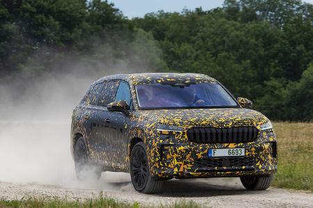 Covered Skoda Kodiaq