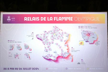 Fackellauf über Antillen und Versailles ruft Kritik hervor