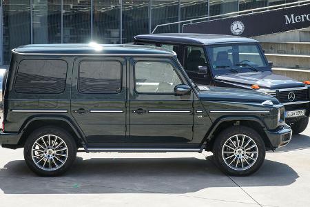 Mercedes 500 GE (1993) G500 (2023) alt neu