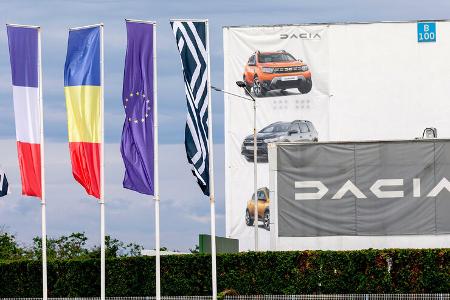 Dacia RumŠnien - Hauptquartier in Bukarest und Werk in Mioveni/Pitesti 