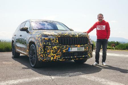 Covered Skoda Kodiaq