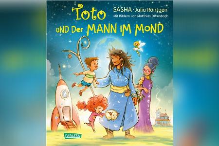 Sasha und seine Frau Julia Röntgen bringen Kinderbuch heraus