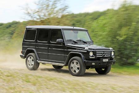 Mercedes G 350 Bluetec, Frontansicht