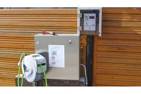 Wassertank reinigen Stellplatz Kleve f