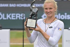 Tennis: Siniakova gewinnt in Bad Homburg