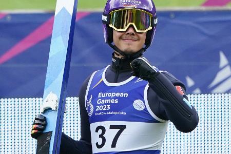 Europaspiele: Skispringer Raimund holt Bronze